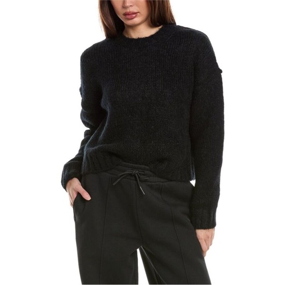 Sweaty Betty Sweaters - Sweaty Betty Boucle Alpaca Mohair Blend Sweater Womens Size 6